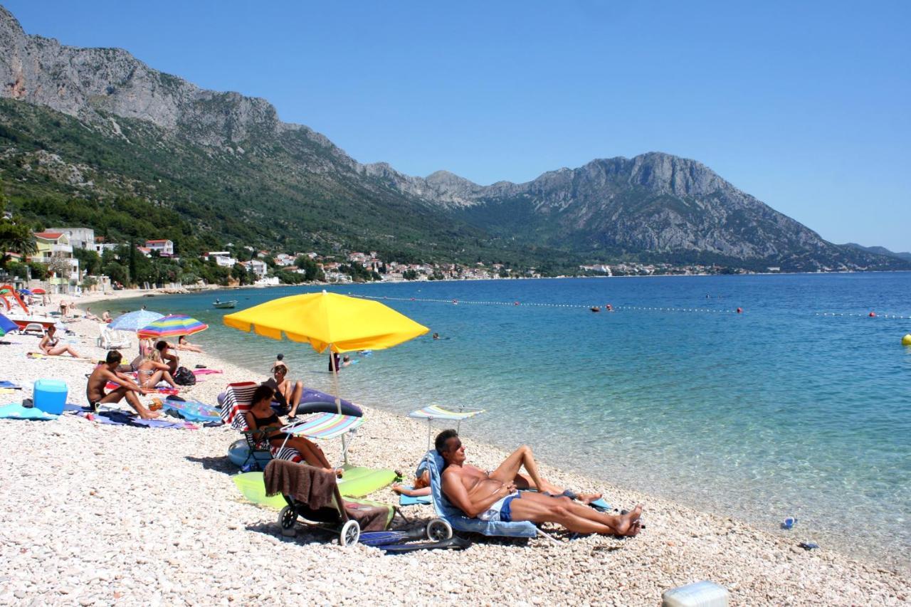 Apartments By The Sea Brist, Makarska - 505 Podaca Exterior foto